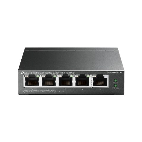 TP-Link TL-SG1005LP tīkla pārslēgs Nepārvaldīts Gigabit Ethernet (10/100/1000) P…