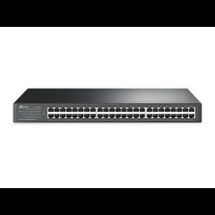 TP-Link TL-SF1048 Nepārvaldīts Fast Ethernet (10/100) 1U Melns