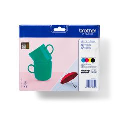Brother LC-227XLVALBP tintes kārtridžs 4 pcs Oriģināls Melns