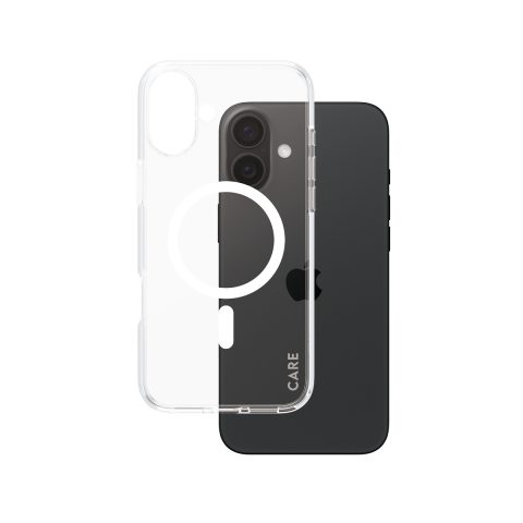 Panzer Glass PanzerGlass CARE™ by ® Urban Combat Case Transparent w. White MagSafe iP…