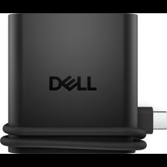 Dell DA225 Vadu USB 3.2 Gen 1 (3.1 Gen 1) Type-C Melns