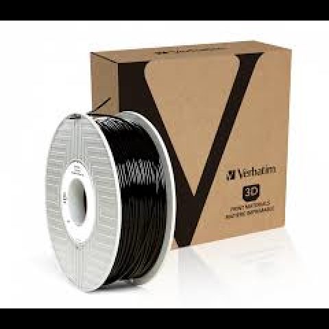 Verbatim 55327 3D printēšanas materiāls Polipienskābe (PLA) Melns 1 kg
