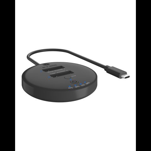 Icy Box IB-1612MCL-C31 USB 3.2 Gen 2 (3.1 Gen 1) Type-C Melns