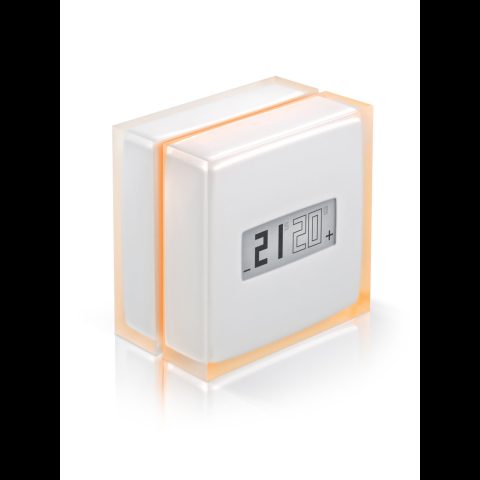 Netatmo Thermostat termostats RF Caurspīdīgs