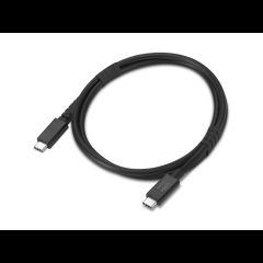 Lenovo 4X91U94413 USB cable USB4 Gen 3x2 1 m USB C 40 Gbit/s Black