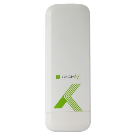 Techly I-WL-CPE880 WLAN piekļuves punkts 300 Mbit/s Balts Power over Ethernet (…