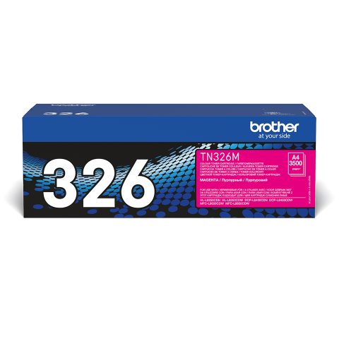 Brother TN-326M tonera kārtridžs 1 pcs Oriģināls Fuksīns