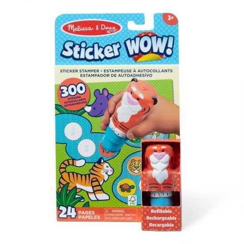Spin Master Melissa & Doug MAC STW StckrWowActvtyPadSetTiger GML bērnu uzlīme