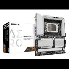 Gigabyte TRX50 AERO D mātes plate AMD TRX50 Socket sTR5 Paplašināts ATX