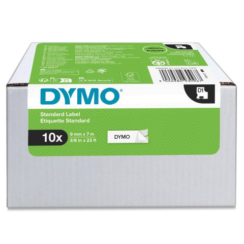 Dymo Value Pack Balts Pašlīmējošās printera uzlīmes