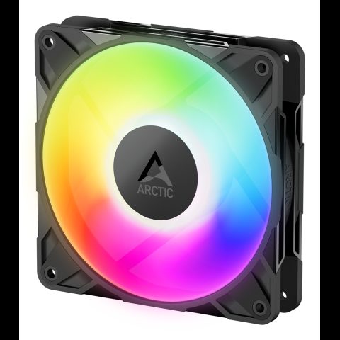 Arctic Freezer P12 Pro A-RGB Datora korpusam Ventilators 12 cm Melns