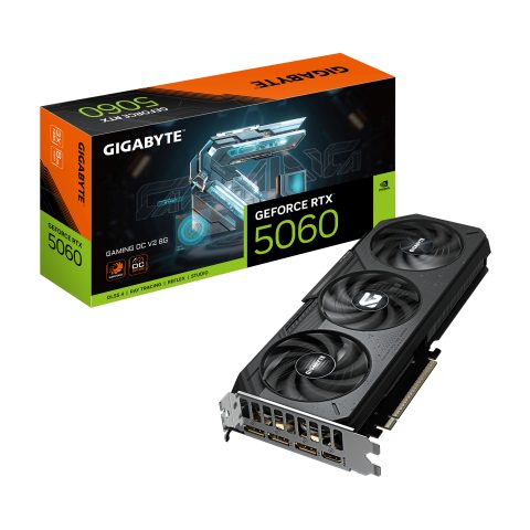 Gigabyte GeForce RTX 5060 GAMING OC V2 8G NVIDIA 8 GB GDDR7