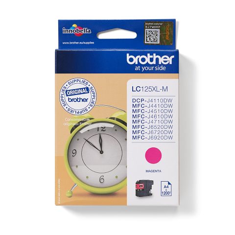Brother LC125XLM tintes kārtridžs 1 pcs Oriģināls Ekstra (Super) augsta produkti…