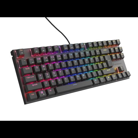 Genesis Thor 303 TKL tastatūra Speļu USB QWERTY US International Melns