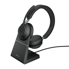Jabra Evolve2 65 Austiņas Bezvadu Birojs / zvanu centrs USB Veids-C Bluetooth…