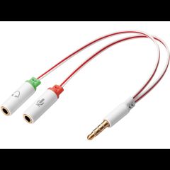 Sandberg Headset converter Dual->Single