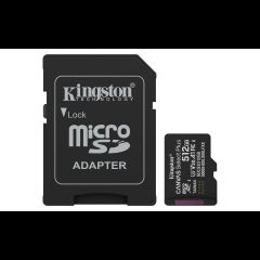 Kingston Technology Canvas Select Plus Gen3 512 GB MicroSDXC UHS-I Klases 10