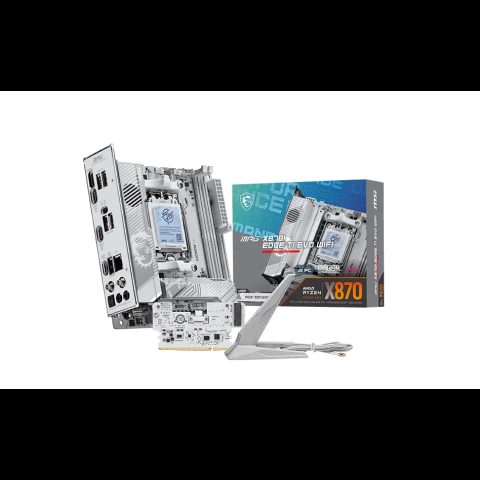 MSI MPG X870I EDGE TI EVO WIFI mātes plate AMD X870 AM5 pieslēgvieta mini IT…