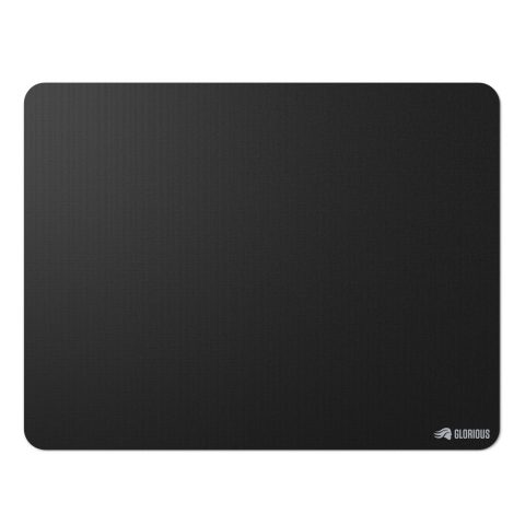 Glorious Gaming GLO-MP2-CLTH-EGL-XL-BLK peles paliknis Spēļu peles paliktnis Meln…