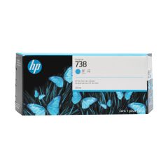 Hewlett Packard (HP) HP 738 300-ml Cyan DesignJet Ink Cartridge