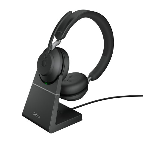 Jabra Evolve2 65 Austiņas Bezvadu Birojs / zvanu centrs USB Veids-C Bluetooth…