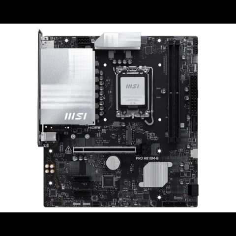 MSI PRO H810M-B mātes plate Intel H810 LGA 1851 (Socket V1) mikro ATX