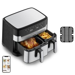 Tefal Dual Easy Fry & Grill EY905D Двойной 8