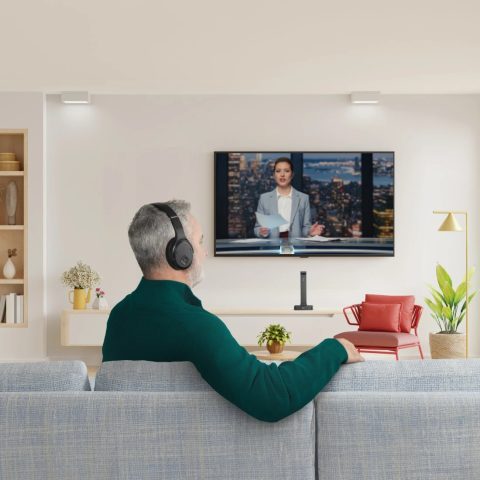 Hama 00221848 austiņas un brīvroku komplekts Vadu & Bezvadu Televīzija Blueto…
