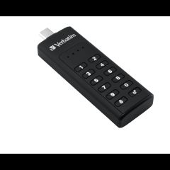 Verbatim 49431 USB zibatmiņa 64 GB USB Veids-C 3.2 Gen 1 (3.1 Gen 1) Melns