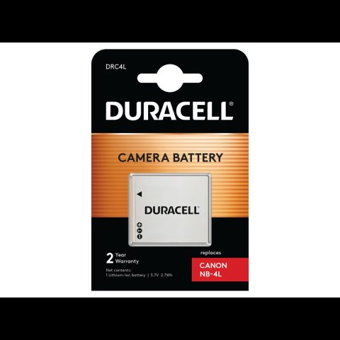 Duracell DRC4L kameru / digitālās videokameras akumulators Litija jons 720 mAh