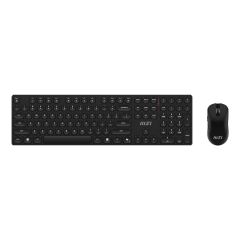MSI FORGE K210 WIRELESS COMBO tastatūra Pele iekļauta Mājas/Biroja USB QWERT…