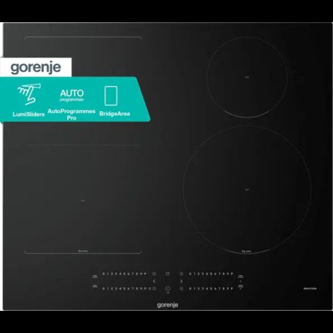 Gorenje GI6432BSC Melns Iebūvēts 60 cm Zonas indukcijas plīts 4 zone(s)