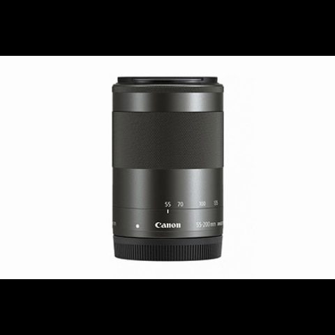 Canon EF-M 55-200mm f/4.5-6.3 IS STM SLR Telefoto objektīvs Melns