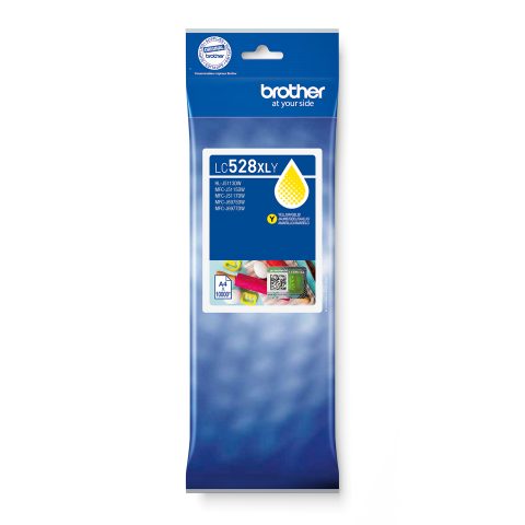 Brother LC528XLY Yellow Ink Cartridge tintes kārtridžs 1 pcs Oriģināls Īpaši aug…