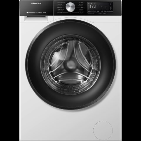 Hisense WD3S8043BW3 veļas žāvētājs Brīvi novietots Ielādēšana no priekšas Balts