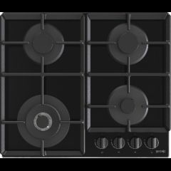 Gorenje GTW641EB plīts virsmas sildelements Melns Iebūvēts 60 cm Gāzes 4 zone(s)