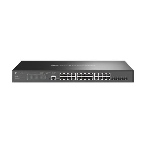 TP-Link Omada SG3428MP tīkla pārslēgs Vadīts L2+ Gigabit Ethernet (10/100/1000)…