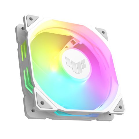 Asus TUF GAMING TR120 ARGB 1-pack White Datora korpusam Gaisa dzesētājs 12 cm…