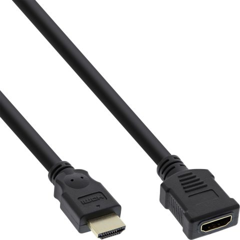 Inline 17632G HDMI kabelis 2 m HDMI Type A (Standard) Melns