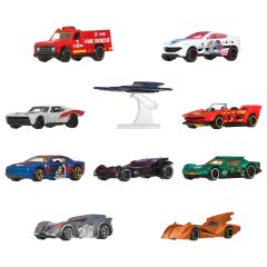 Mattel Hot Wheels Batman-Themed 10-Pack of Toy Vehicles in 1:64 Scale (Styles M…
