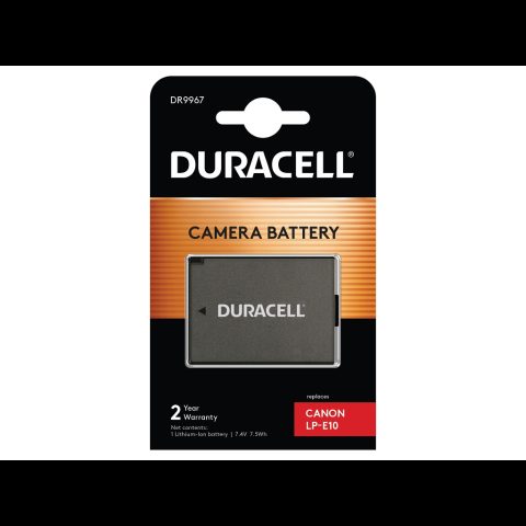 Duracell DR9967 kameru / digitālās videokameras akumulators Litija jons 1020 mAh
