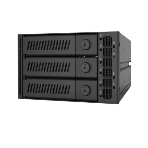 Chieftec CMR-2131SAS diska nodalījuma panelis Melns