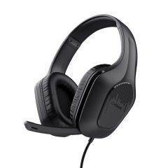 Trust GXT 417 Zirox Austiņas Vadu Speļu Melns