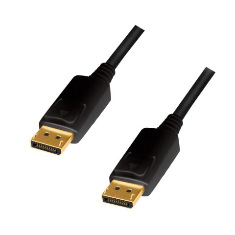 LogiLink CD0102 DisplayPort kabelis 3 m Melns