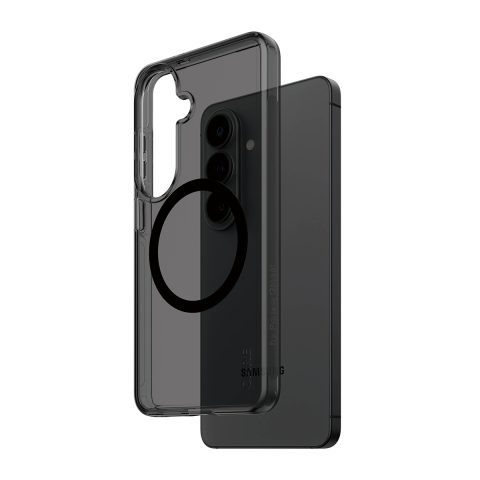 Panzer Glass PanzerGlass CARE™ by ® Smokey Case w. Black Qi Samsung Galaxy S26 mobilo…