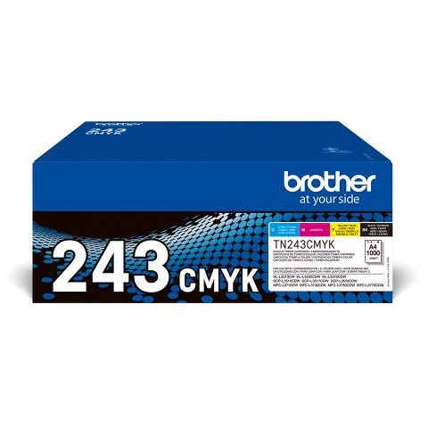 Brother TN-243CMYK tonera kārtridžs 1 pcs Oriģināls Melns