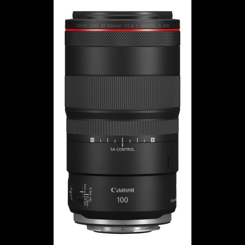 Canon RF 100mm F2.8L MACRO IS USM SLR Makro objektīvs Melns