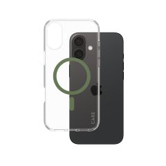 Panzer Glass PanzerGlass CARE™ by ® Urban Combat Case Transparent w. Green MagSafe iP…