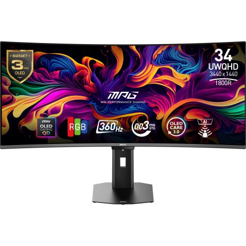 MSI MPG 341CQRDE QD-OLED X36 monitori 86