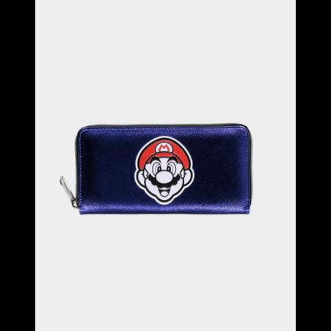Difuzed Nintendo Super Mario Summer Olympics AOP Zip Around Wallet Violets